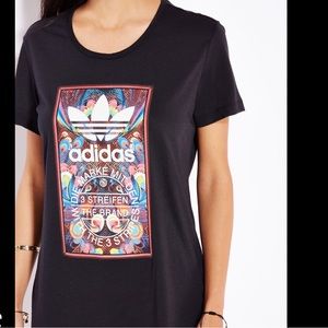 NWOT Adidas Trefoil T shirt